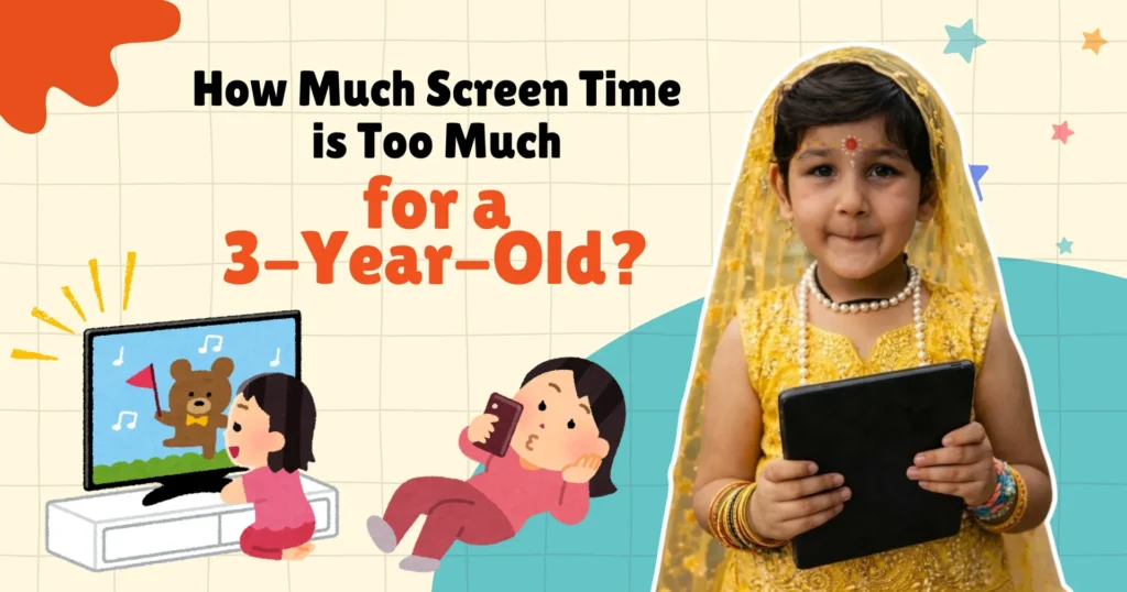 Screen Time is Too Much for a 3-Year-Old